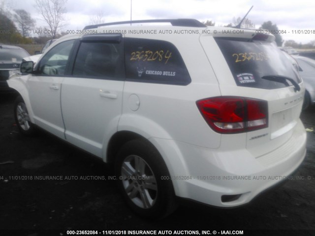 3C4PDCBB7CT356231 - 2012 DODGE JOURNEY SXT WHITE photo 3