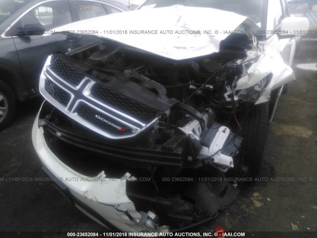 3C4PDCBB7CT356231 - 2012 DODGE JOURNEY SXT WHITE photo 6