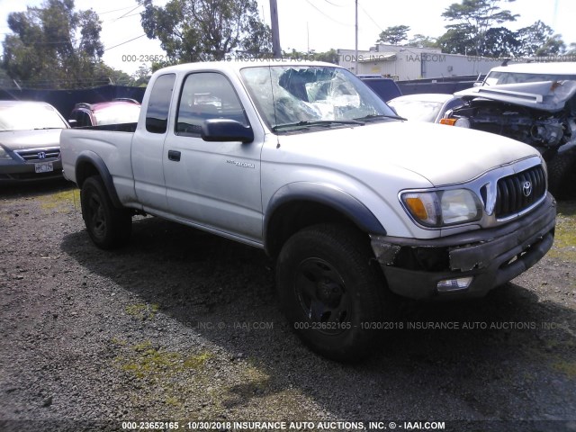 5TESM92N03Z153296 - 2003 TOYOTA TACOMA XTRACAB PRERUNNER SILVER photo 1