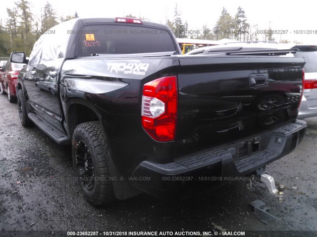 5TFAY5F11GX555843 - 2016 TOYOTA TUNDRA CREWMAX 1794/PLATINUM 黑色 照片 3
