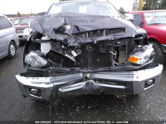 5TFAY5F11GX555843 - 2016 TOYOTA TUNDRA CREWMAX 1794/PLATINUM 黑色 照片 6