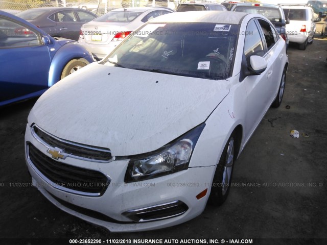 1G1PF5SB8G7117781 - 2016 CHEVROLET CRUZE LIMITED LT WHITE photo 2