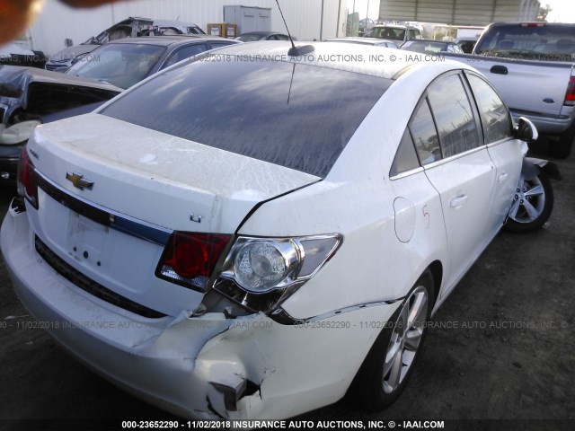 1G1PF5SB8G7117781 - 2016 CHEVROLET CRUZE LIMITED LT WHITE photo 4