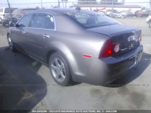 1G1ZC5E09CF112942 - 2012 CHEVROLET MALIBU 1LT 深棕色 照片 3