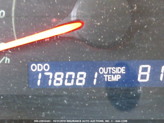 4T1BE46K49U330865 - 2009 TOYOTA CAMRY SE/LE/XLE RED photo 7