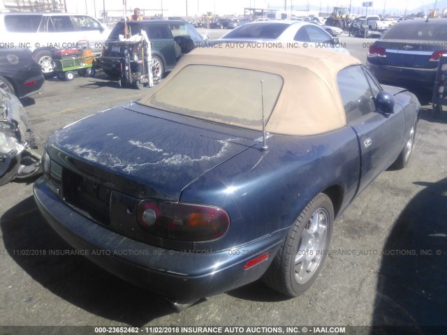 JM1NA3535V0739007 - 1997 MAZDA MX-5 MIATA Dark Blue photo 4