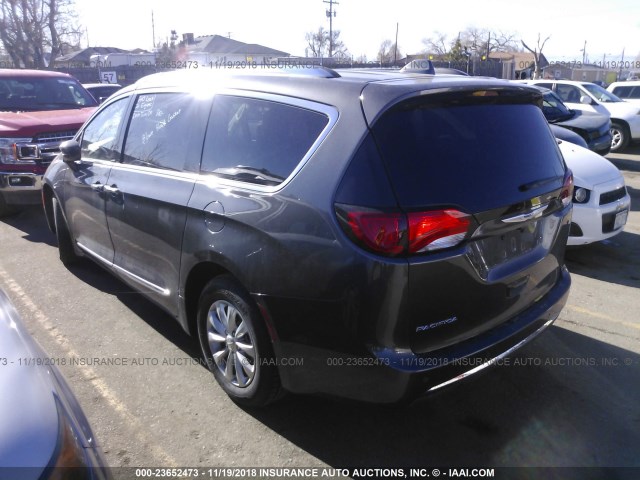 2C4RC1BG9JR216919 - 2018 CHRYSLER PACIFICA TOURING L Մոխրագույն լուսանկար 3