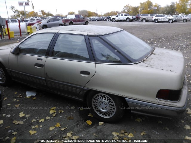 1MECM5346LG646599 - 1990 MERCURY SABLE LS TAN photo 3