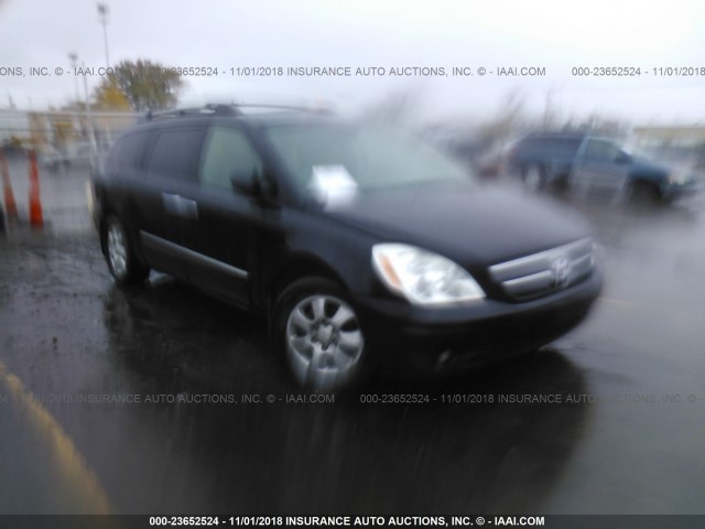 KNDMC233386047851 - 2008 HYUNDAI ENTOURAGE GLS/SE/LIMITED BLACK photo 1