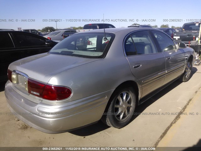 1G4HR54K044140447 - 2004 BUICK LESABRE LIMITED SILVER photo 4