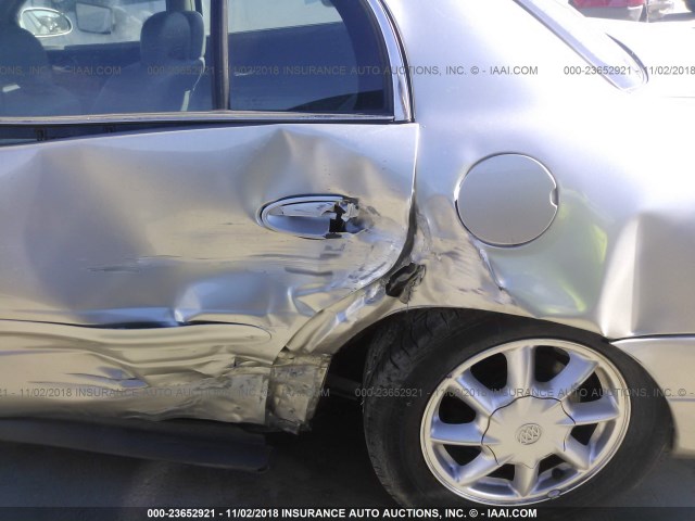 1G4HR54K044140447 - 2004 BUICK LESABRE LIMITED SILVER photo 6