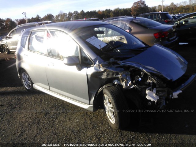 JHMGD38657S046336 - 2007 HONDA FIT S 灰色 照片 1