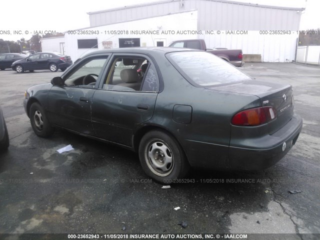 2T1BR12E3YC275991 - 2000 TOYOTA COROLLA VE/CE/LE 绿色 照片 3