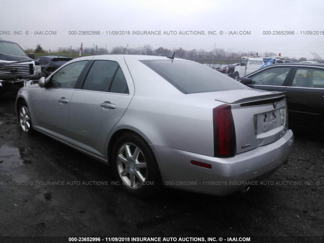 1G6DC67A250149806 - 2005 CADILLAC STS SILVER photo 3