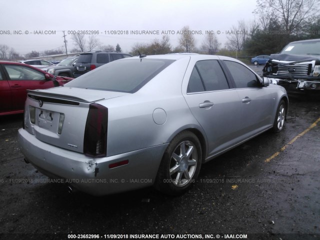 1G6DC67A250149806 - 2005 CADILLAC STS SILVER photo 4