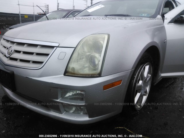 1G6DC67A250149806 - 2005 CADILLAC STS SILVER photo 6