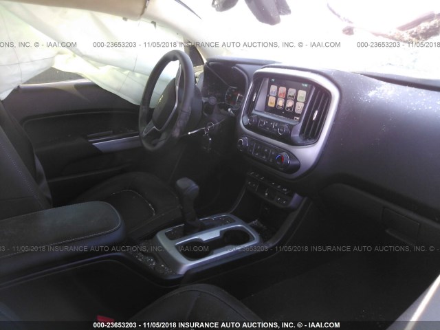 1GCGTEEN9J1263347 - 2018 CHEVROLET COLORADO ZR2 BLUE photo 5