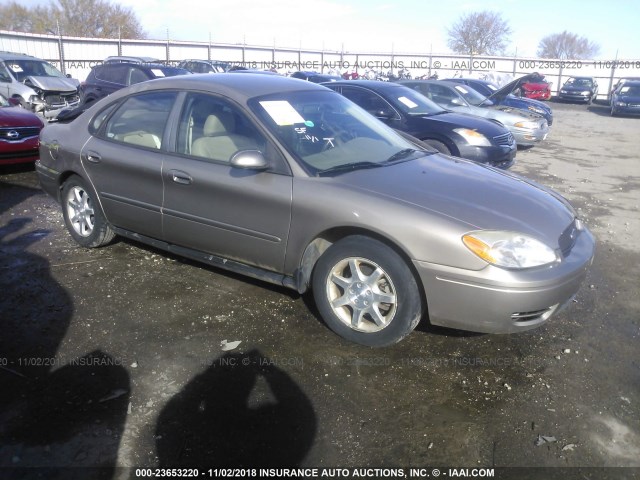 1FAFP56U16A153508 - 2006 FORD TAURUS SEL TAN photo 1