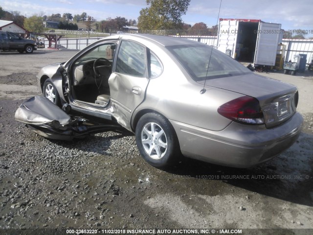 1FAFP56U16A153508 - 2006 FORD TAURUS SEL TAN photo 3