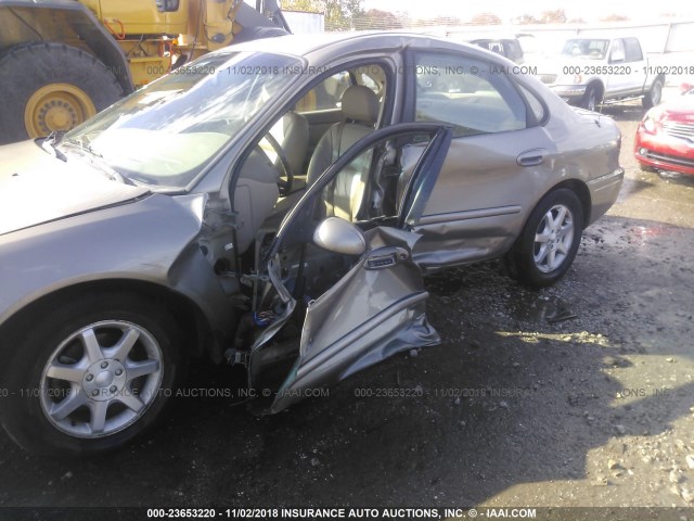 1FAFP56U16A153508 - 2006 FORD TAURUS SEL TAN photo 6