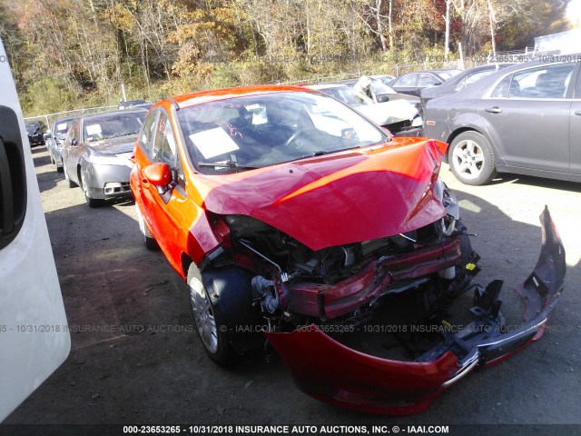 3FADP4EE0FM144085 - 2015 FORD FIESTA SE RED photo 1