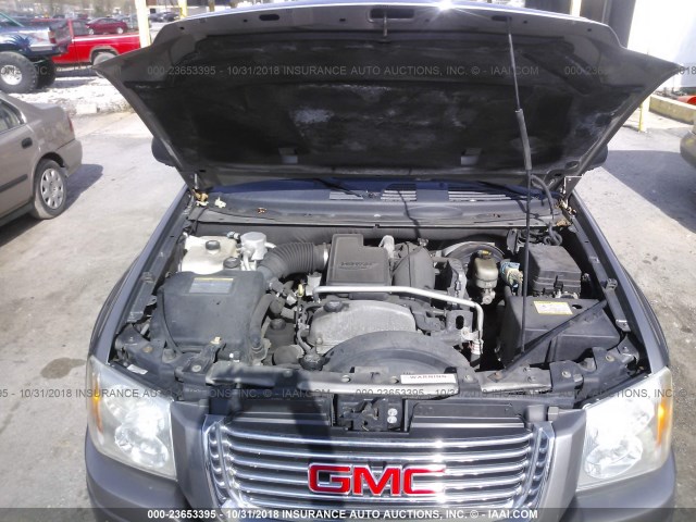 1GKDS13S582228269 - 2008 GMC ENVOY GRAY photo 10