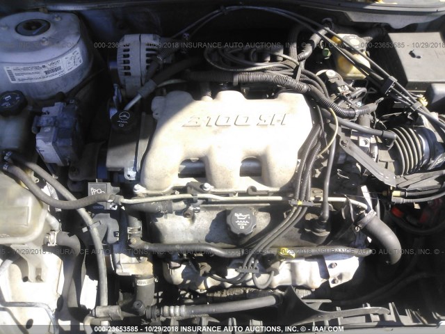 1G1NE52J73M619310 - 2003 CHEVROLET MALIBU LS SILVER photo 10