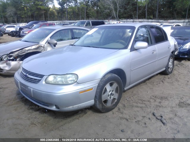 1G1NE52J73M619310 - 2003 CHEVROLET MALIBU LS SILVER photo 2