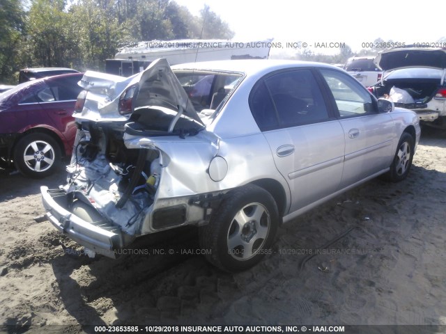 1G1NE52J73M619310 - 2003 CHEVROLET MALIBU LS SILVER photo 4