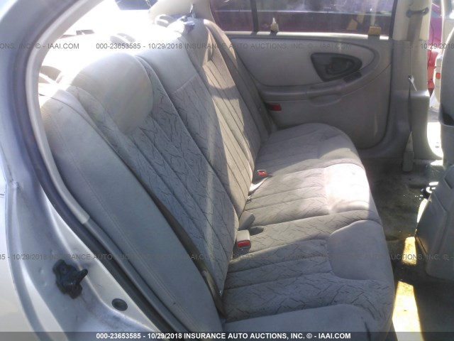 1G1NE52J73M619310 - 2003 CHEVROLET MALIBU LS SILVER photo 8