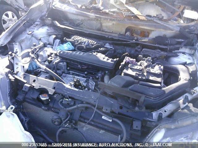 5N1AT2MT7FC827380 - 2015 NISSAN ROGUE S/SL/SV WHITE photo 10