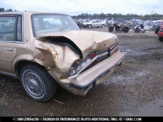 1G4AL19X5G6427937 - 1986 BUICK CENTURY LIMITED GOLD photo 6