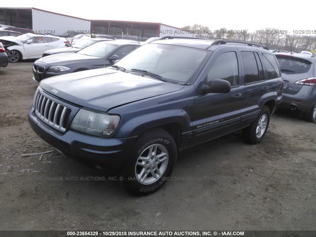 1J4GX48S94C265845 - 2004 JEEP GRAND CHEROKEE LAREDO/COLUMBIA/FREEDOM 蓝色 照片 2