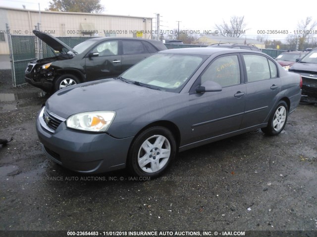 1G1ZT58NX8F143485 - 2008 CHEVROLET MALIBU LT/CLASSIC Grau Foto 2
