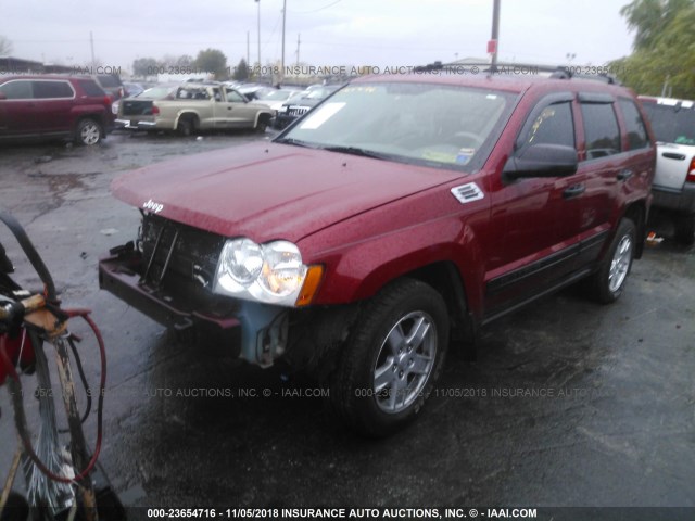 1J4GR48K65C507860 - 2005 JEEP GRAND CHEROKEE LAREDO/COLUMBIA/FREEDOM 红色 照片 2