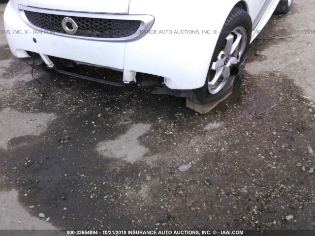 WMEEJ3BA7FK812694 - 2015 SMART FORTWO PURE/PASSION WHITE photo 6