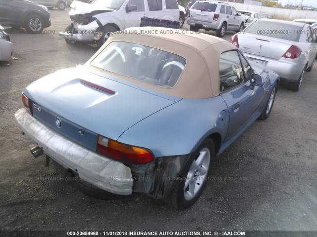 4USCJ3325VLC04238 - 1997 BMW Z3 2.8 浅蓝色 照片 4