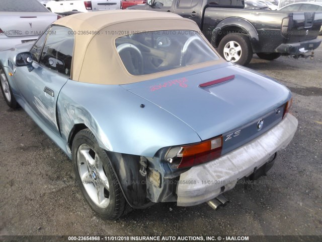 4USCJ3325VLC04238 - 1997 BMW Z3 2.8 浅蓝色 照片 6