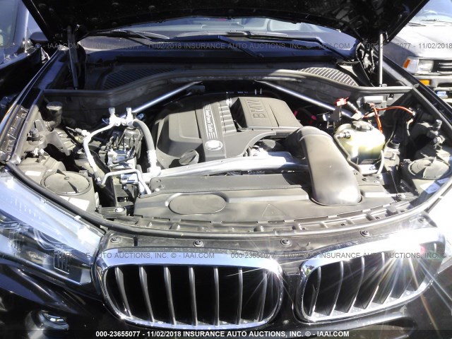 5UXKR2C57J0Z17065 - 2018 BMW X5 SDRIVE35I BLACK photo 10