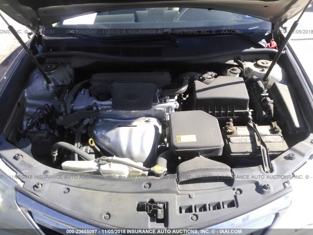 4T4BF1FK3DR319673 - 2013 TOYOTA CAMRY L/SE/LE/XLE 棕色 照片 10