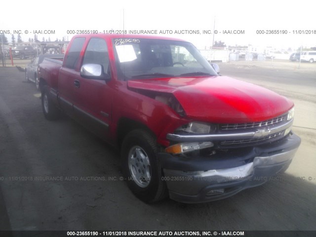 2GCEC19V011230435 - 2001 CHEVROLET SILVERADO C1500 RED photo 1