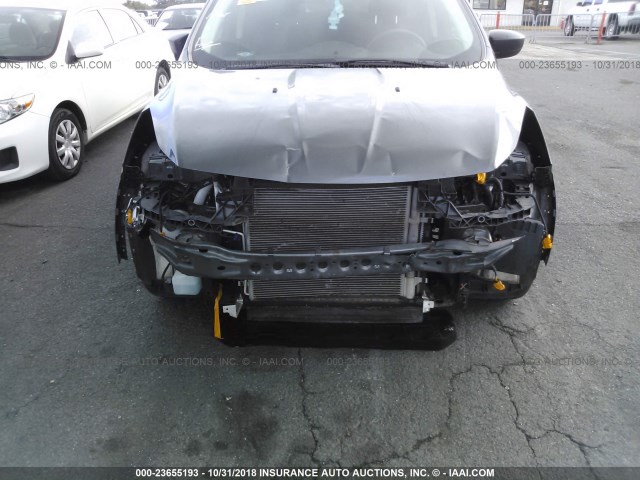 1FMCU0F74GUB61455 - 2016 FORD ESCAPE S GRAY photo 6