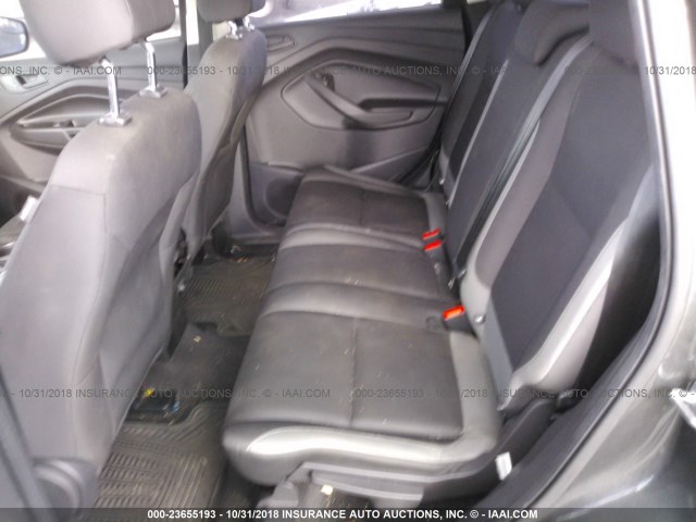 1FMCU0F74GUB61455 - 2016 FORD ESCAPE S GRAY photo 8