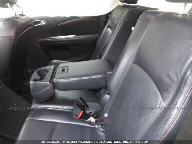 3C4PDDEG2CT228833 - 2012 DODGE JOURNEY R/T BLACK photo 8