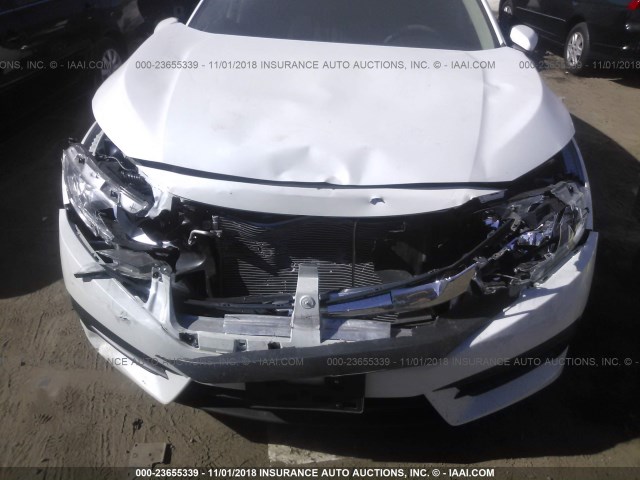 2HGFC2F76JH539805 - 2018 HONDA CIVIC EX Սպիտակ լուսանկար 6