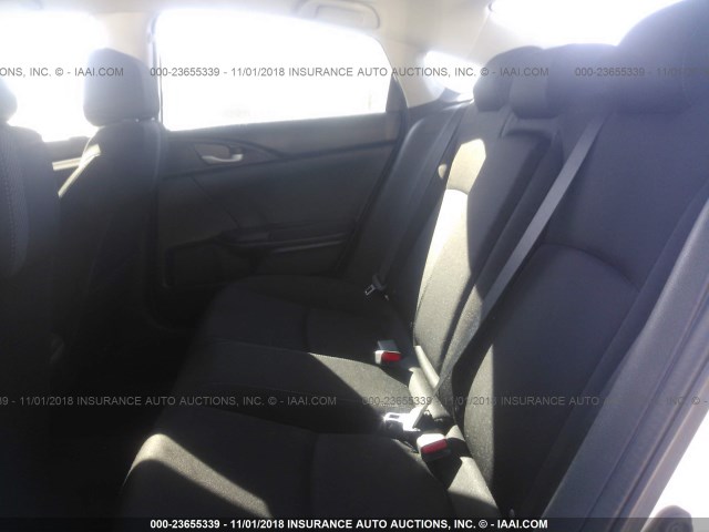 2HGFC2F76JH539805 - 2018 HONDA CIVIC EX Սպիտակ լուսանկար 8