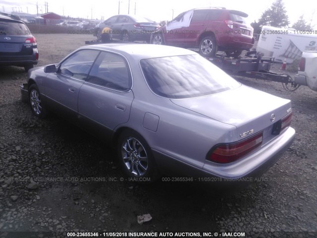 JT8GK13T0S0088621 - 1995 LEXUS ES 300 PURPLE photo 3