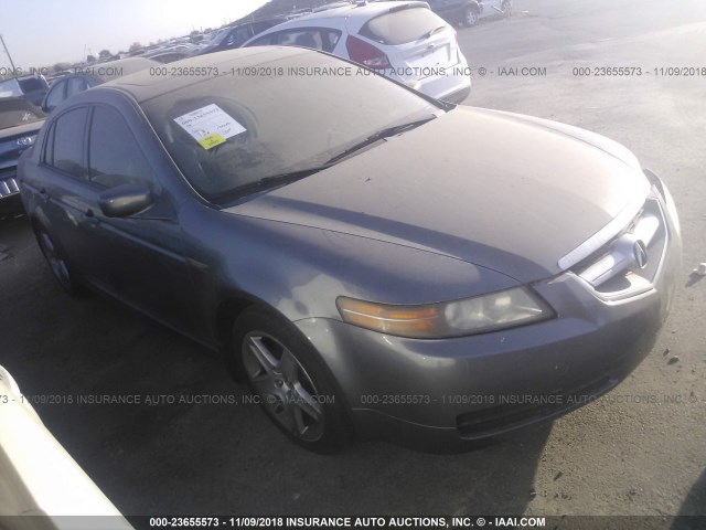 19UUA66285A065448 - 2005 ACURA TL GRAY photo 1