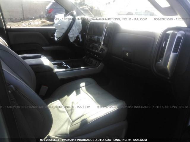 3GCUKSEC9EG243819 - 2014 CHEVROLET SILVERADO K1500 LTZ SILVER photo 5