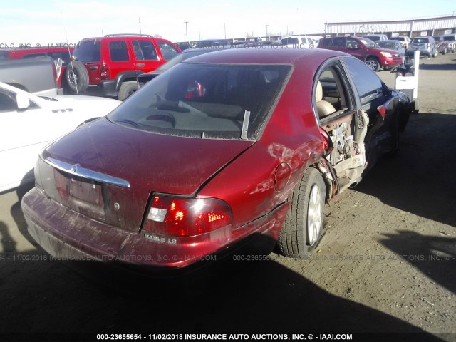 1MEFM53SXYG630652 - 2000 MERCURY SABLE LS RED photo 6